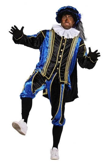 Pietenpak Bilbao met Cape Blauw-Zwart - XL, Verzenden, Nieuw