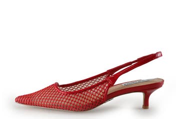Steve Madden Slingbacks in maat 39½ Rood, Verzenden, Steve Madden, Zo goed als nieuw, Rood