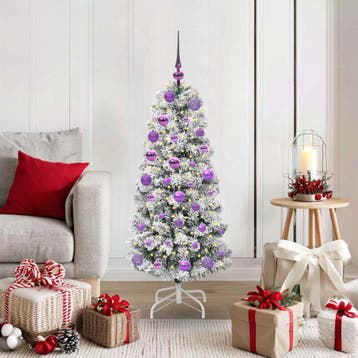 vidaXL Kunstmatige Inklapbare Kerstboom 150 LEDs Groen en, Verzenden, Nieuw