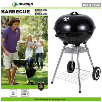 Benson Traditionele grillbarbecue - bolvormig - Ø 44 cm -.., Ophalen of Verzenden, Nieuw