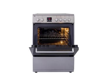 ETNA FIV760RVS - Fornuis - Inductie 4 zones - Roestvrijstaal, Verzenden, Zo goed als nieuw