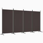 Kamerscherm 4 panelen 346x180cm | Retourdeal 53% Korting, Ophalen of Verzenden, Nieuw