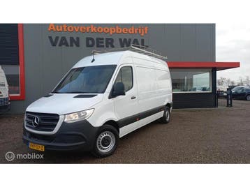 Zakelijke lease - Mercedes-Benz Sprinter bestel 214 2.2 CDI, Automaat, Gebruikt, Euro 6, Wit