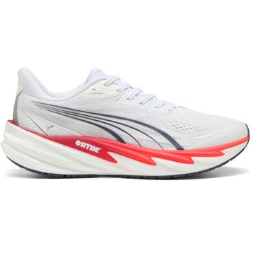 Puma Velocity NITRO 5 Hardloopschoenen Heren Wit/Rood, Ophalen of Verzenden, Nieuw