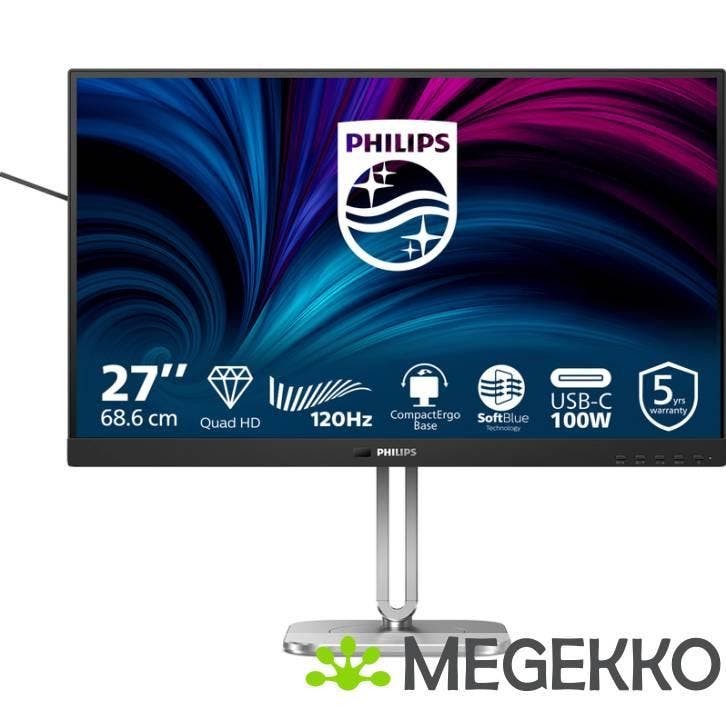 Philips 27B2U4601/00 27  Quad HD 120Hz IPS Monitor, Computers en Software, Monitoren, Nieuw, Verzenden