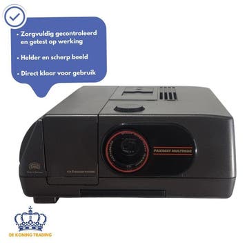 Braun Paximat Multimag 250 E-AF | Diaprojector | Dia Viewer, Verzenden, Zo goed als nieuw