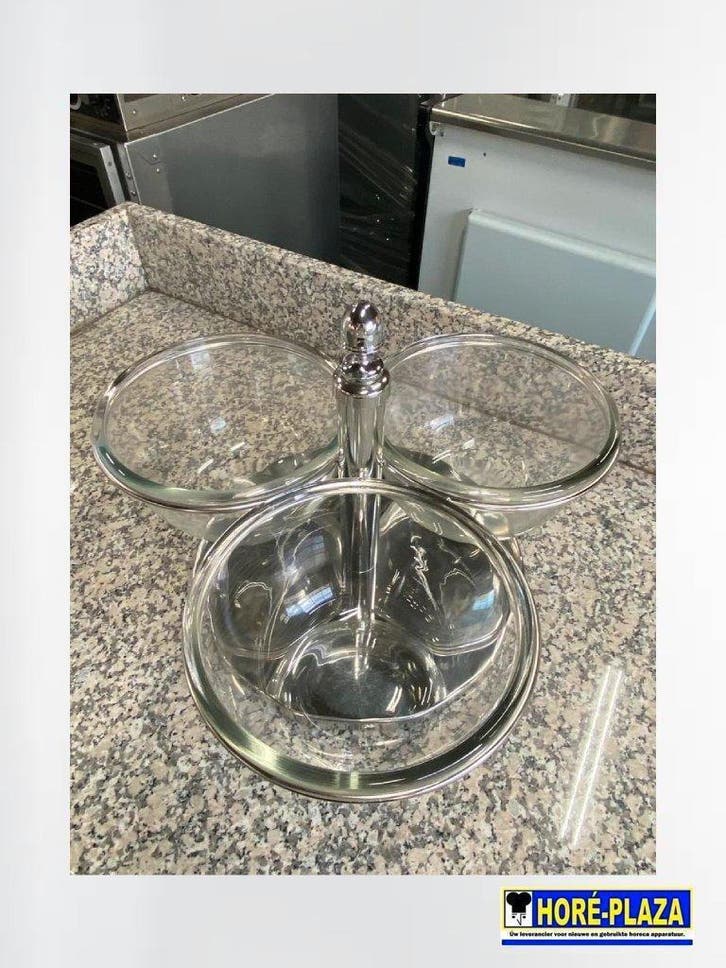 Yoghurt 3 glazen kommen Ø280mm | Diamond / Aanbieding!, Zakelijke goederen, Horeca | Keukenapparatuur, Nieuw in verpakking