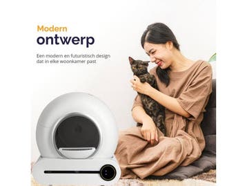 Viervoeter Fresh - Automatische Kattenbak – Zelfreinigend –, Verzenden, Zo goed als nieuw