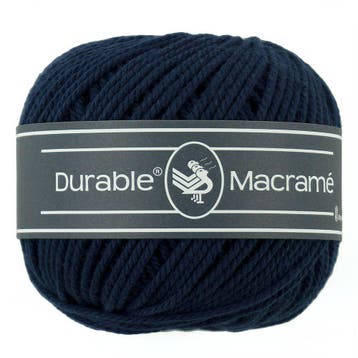 Durable Macramé - 321 navy - Katoen Garen, Ophalen of Verzenden, Nieuw