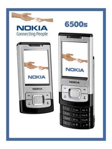 Nokia 6500 slide - Mobiele telefoon - In vervangende, Nieuw