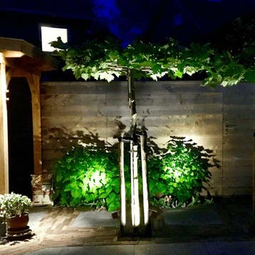 Solar LED prikspot Pulse met 2 lichtstanden - extra Warm Wit, Kunststof, Verzenden, Minder dan 50 watt, Staande lamp