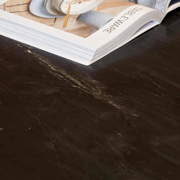 Ronde eettafel Lynn Zwart Marmer 130 cm | Starfurn, Huis en Inrichting, Ophalen of Verzenden, Nieuw