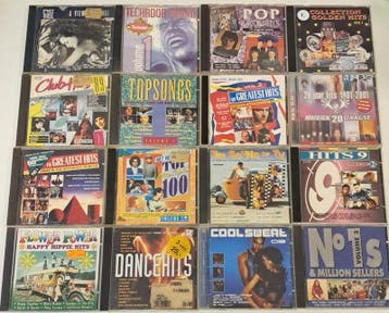 Verzameling van 16 Diverse Hit & Verzamel CD's, Verzenden, Nieuw in verpakking