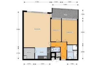 Te Huur 3 Kamer Appartement Havensingel In Eindhoven, Noord-Brabant, Direct bij eigenaar, Eindhoven, Appartement