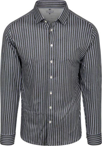 Desoto Overhemd Multi Stripe Groen maat XXL Heren, Kleding | Heren, Overhemden, Verzenden, Nieuw, Groen, Desoto