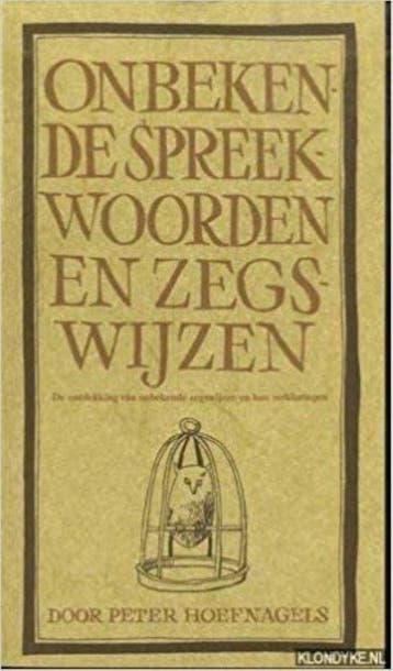 Onbekende spreekwoorden en zegswijzen - Hoefnagels, Boeken, Verzenden, Gelezen