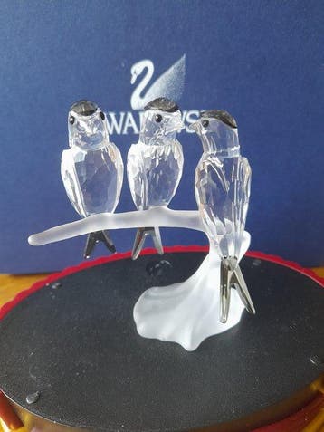 Swarovski - Beeldje - Swallows - 892039 - Box + Certificate