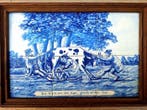 Tegel - Delfts blauw 6-tegel tableau – Nederlands