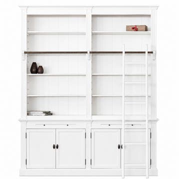 123Kast - Boekenkast Melena del Sur - 200x40x240 cm - 123Kas, Verzenden, Nieuw
