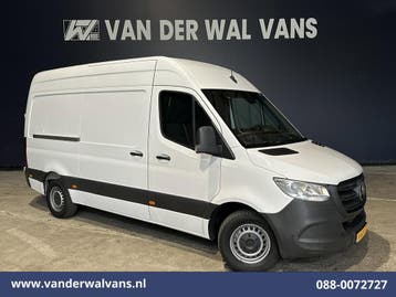 Mercedes-Benz Sprinter | 315 CDI 150pk 3500kg Trekhaak L2H2, Auto's, Gebruikt, Euro 6, Wit, Mercedes-Benz