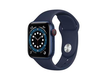 Apple Watch Series 6 - 40mm - Aluminium - Blauw - GPS +, Verzenden, Zo goed als nieuw, Apple