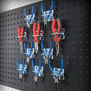 Datona Dubbele gesloten gereedschapshaak - 6 cm (10 stuks) -, Ophalen of Verzenden, Nieuw