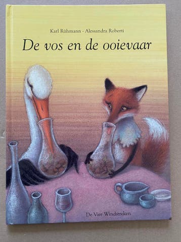 Humoristische Fabel - De Vos en de Ooievaar - NIEUW, Ophalen of Verzenden, Zo goed als nieuw