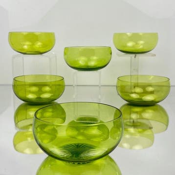 Val Saint Lambert - Set kommen (6) - Dessert Bowls -