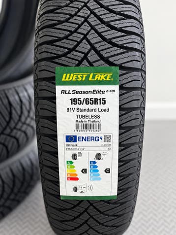 4x 195/65R15 ALL SEASON – €275 INCL. GRATIS MONTAGE, 15 inch, Nieuw, All Season, Band(en)