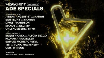 Verknipt ADE Special Sunday Tickets – 2026 – Afas Live Amst, Twee personen, Oktober