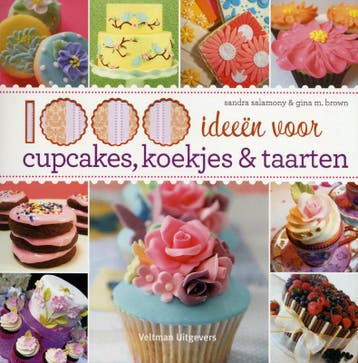 1000 ideeën voor cupcakes, koekjes & taarten - Sandra, Verzenden, Zo goed als nieuw, Sandra Salamony