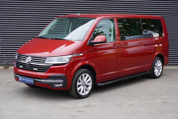 Volkswagen Transporter 204pk Automaat L2H1 Bulli Dubbele cab, Auto's, Bestelauto's, Lease, Overige kleuren, Automaat, Overige kleuren