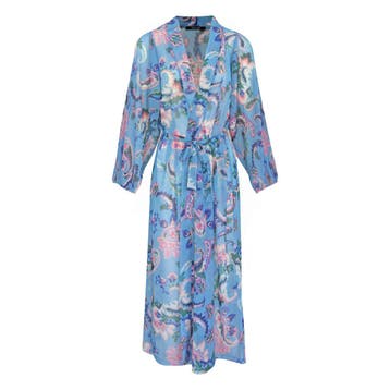 Marc Aurel • lang bloemen vest • 36, Kleding | Dames, Truien en Vesten, Marc Aurel, Nieuw, Maat 36 (S), Verzenden