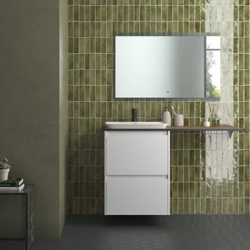 Wandtegel Equipe Ceramica Coco Verd Groen Glans 5x15, Nieuw, Minder dan 20 cm, 10 m² of meer, Wandtegels