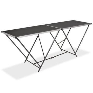 Klaptafel MDF Zwart 200cm | Tweedekansje | OP=OP, Ophalen of Verzenden, Zo goed als nieuw, 170 cm of meer