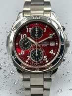 Seiko - Chronograph – Red Dial - Full Set - 7T92-0CAB -
