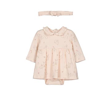 Blue Seven Baby Dress pink Rabbit - 56 (1-2 maanden), Ophalen of Verzenden, Nieuw