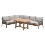 Garden Impressions Alora lounge dining set 3-delig links -, Tuin en Terras, Tuinsets en Loungesets, Verzenden, Nieuw