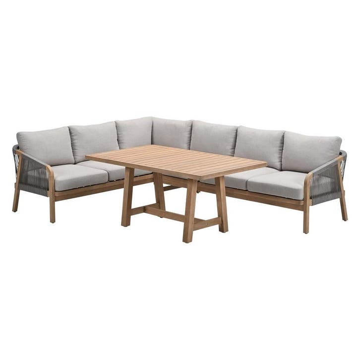 Garden Impressions Alora lounge dining set 3-delig links -, Tuin en Terras, Tuinsets en Loungesets, Verzenden
