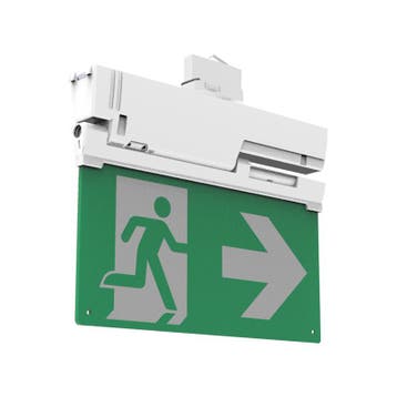 LED Railverlichting Vluchtweg-verlichting 3 uur wit, Nieuw