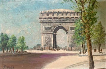 Albert Muret (1874-1955) - Paris: l’Arc de Triomphe