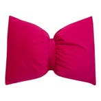 Strik Kussen Fluweel fuchsia 40x60cm, Verzenden, Nieuw