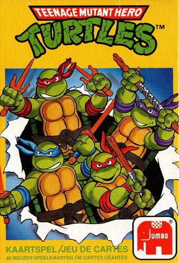 Jumbo Teenage Mutant Hero Turtles - Kaartspel (Nieuw), Hobby en Vrije tijd, Gezelschapsspellen | Kaartspellen, Verzenden, Nieuw