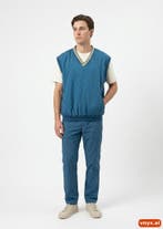 HAGGAR GOLF Bodywarmers Heren maat XL Blauw Vintage, Ophalen of Verzenden, Nieuw, HAGGAR GOLF