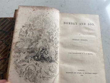 Charles Dickens - Dombey and Sons - 1848, Antiek en Kunst, Antiek | Boeken en Bijbels