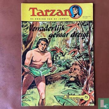 Tarzan - Verraderlijk gevaar dreigt - 1961, Eén comic, Maxon, Rex., Verzenden, Europa