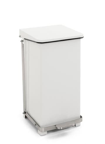 V-Part Industriële Pedaalemmer | 45L | Wit | 370x370x590mm, Ophalen of Verzenden, Nieuw