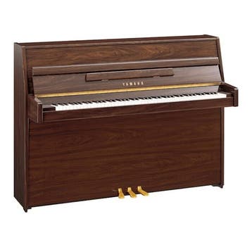 Yamaha B1 PW messing piano (noten hoogglans), Nieuw, Bruin, Piano