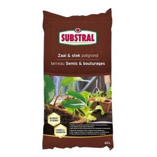 Zaai-stekgrond | Substral | 40 liter (Perliet, Turf), Tuin en Terras, Verzenden