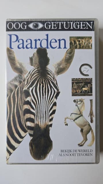 OOGGETUIGEN PAARDEN (IN SEAL) (VHS), Verzenden, Gebruikt